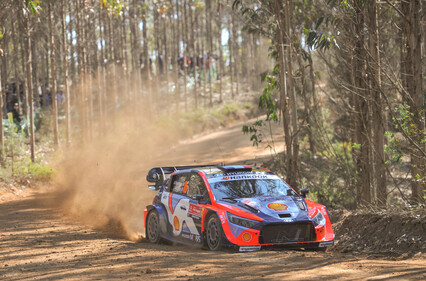 La tecnología de Hyundai funciona con Tänak y Fourmaux al frente del Rally de Portugal
