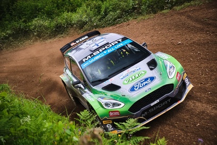 Las mejoras introducidas en el Ford Fiesta Rally2 funcionan en Estonia