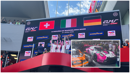 Las mujeres del Iron Dames dominan y se llevan la victoria de la categoría LMGT3 en Barcelona