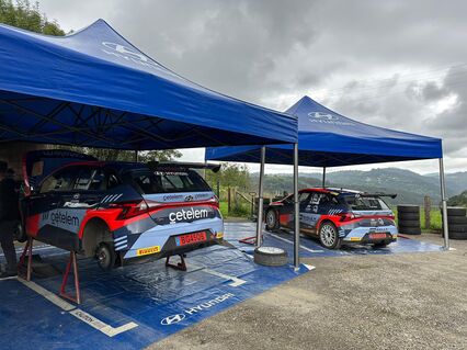 Llarena y Pérez a por todas en el Rallye Princesa de Asturias