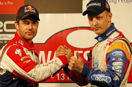 Loeb e Hirvonen se vuelven a ver las caras en el Dakar