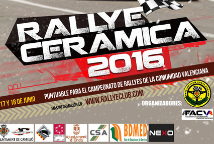 Los rallyes regresan a Castellón con una nueva edición del Rallye Cerámica