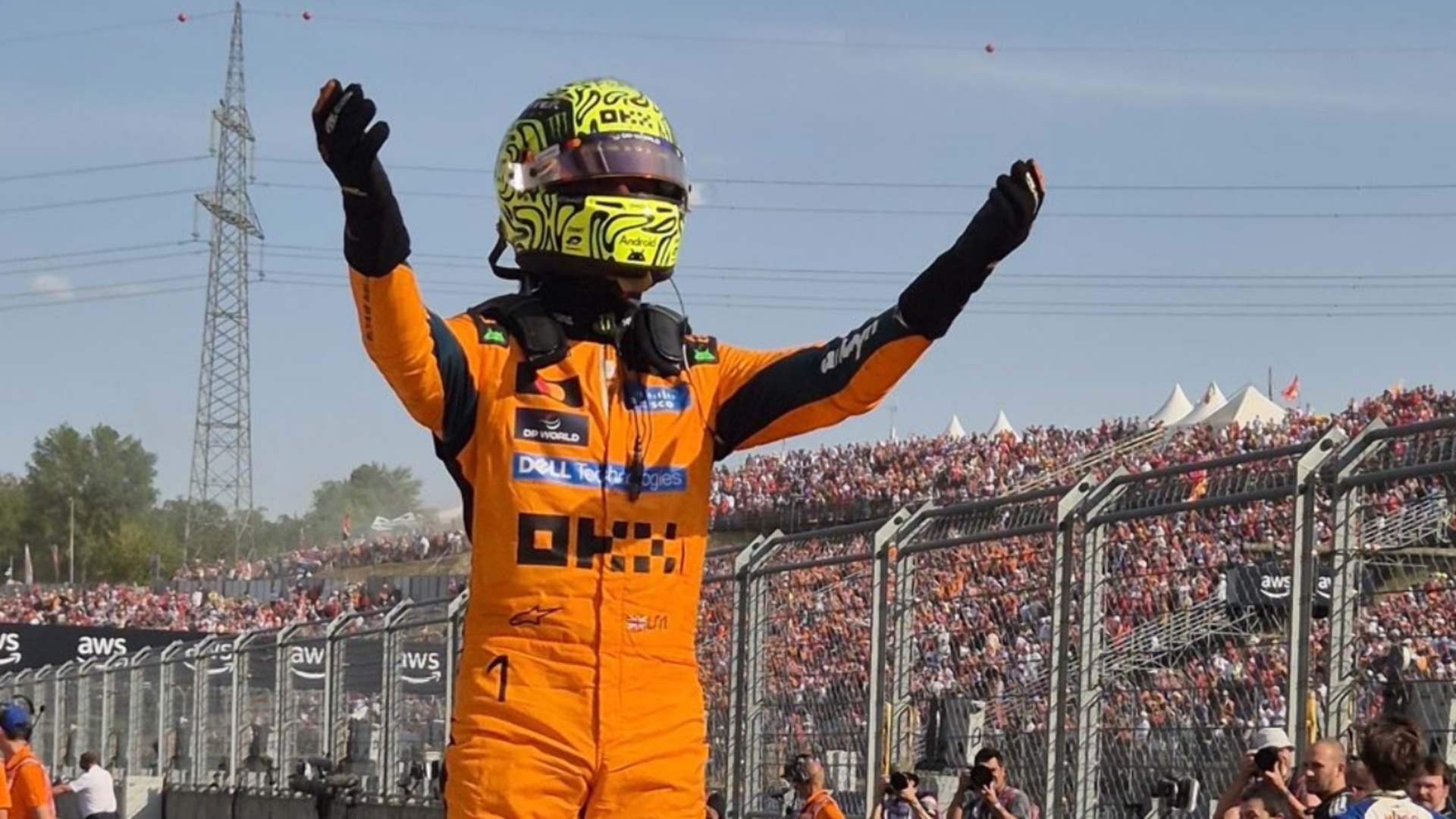 Norris gana el GP de Hungría por delante de Verstappen y Antonelli es ahora más líder de mundial