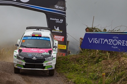 Luis Vilariño asume el riesgo de abrir pista en la primera etapa del Azores