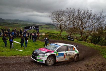 Luis Vilariño completa un complicado Azores Rallye 
