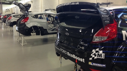 M-Sport prepara las cinco unidades del nuevo Fiesta RS WRC
