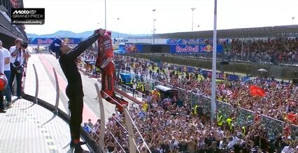 Marc Márquez a lo ‘Messi’ para ganar en Misano y pegar un mazazo casi definitivo al mundial