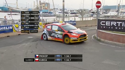 Martin Prokop lidera por primera vez el WRC