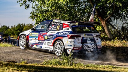 Michelin toma la delantera pese a la victoria de Hankook en el Barum Rally Czech Zlin