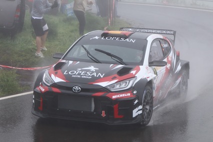Monzón y Déniz se reencuentran en Santa Brígida con el Toyota GR Yaris Rally2