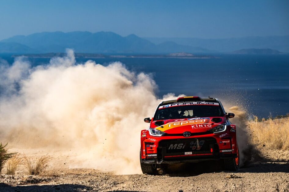Alejandro Cachón y Borja Rozada sufren un accidente en el Rally del Paraguay