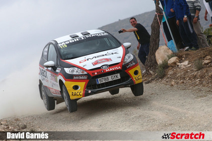 Nil Solans en el CERT con el Fiesta R2