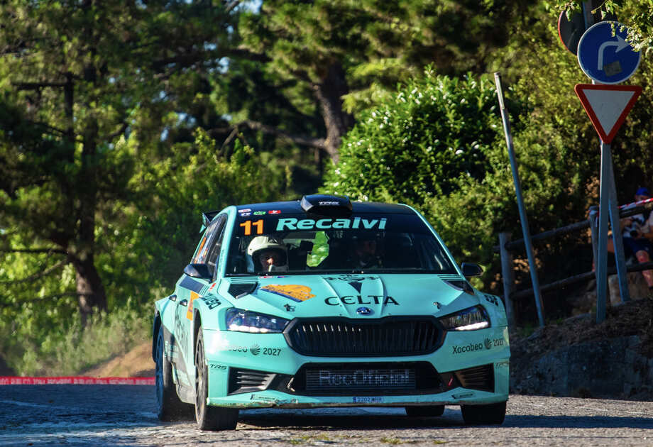 Jorge Cagiao y Javier Pardo no pudieron cumplir las expectativas del Recalvi Team en Vigo