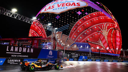 Norris consigue la pole en Las Vegas en la clasificación más complicada de la temporada