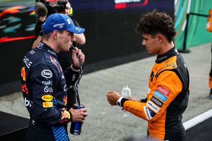 Norris menosprecia la victoria de Verstappen: ''No es talento, ha sido suerte''