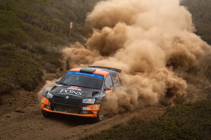 Objetivo cumplido para Eduard Pons y Alberto Chamorro en el Rally Italia Sardegna, finalizando cuartos en WRC2 Masters 