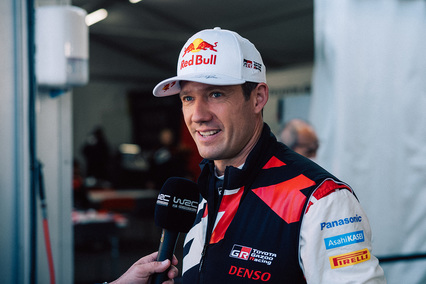 Ogier: "Parece que no habrá tanta nieve, pero tuvimos un poco de escarcha esta mañana"