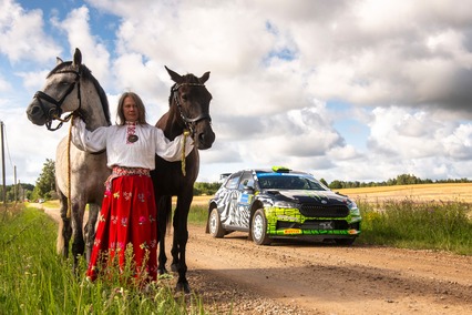 Oliver Solberg domina con claridad el Shakedown de Estonia en WRC2