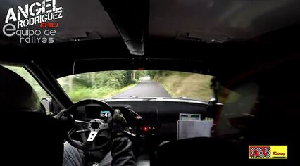 Onboard de Ángel Rodríguez "Chili" en el Rallye Virgen del Viso 