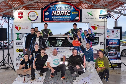 Paco Montes y David Collado se llevan el Rally Norte de Extremadura