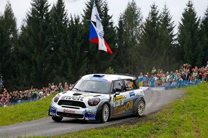 Pech, inesperado líder del Barum Rallye