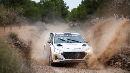 Surhayen Pernía: "El Hyundai i20 N Rally2 transmite mucho más que el i20 R5"