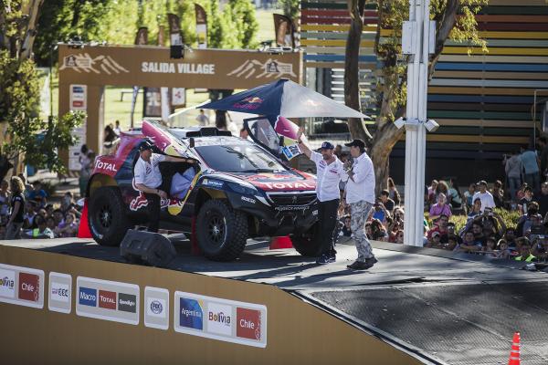 Peugeot completa un shakedown pasado por agua