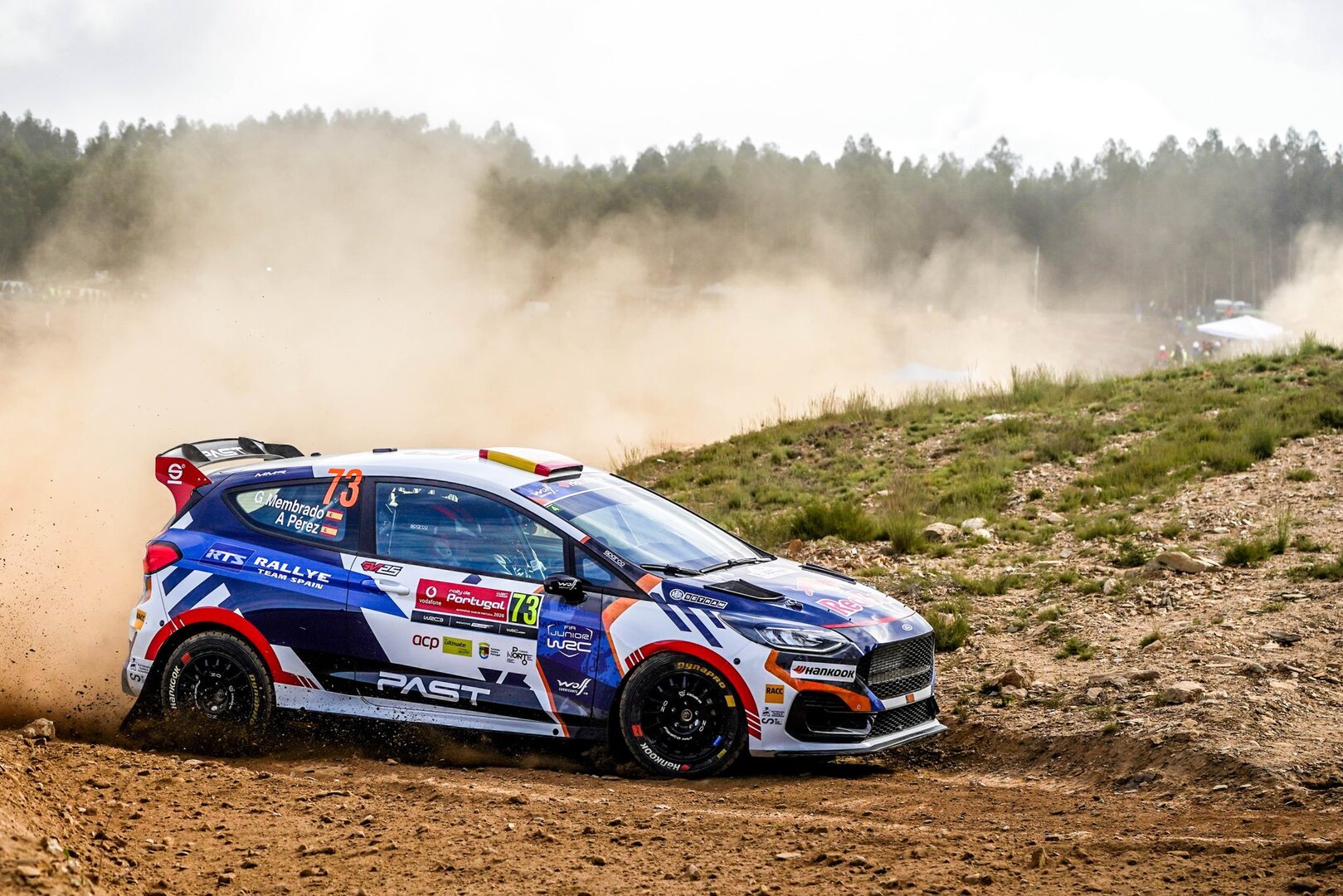 Gil Membrado luchará hasta el final en el Rally de Chile: sigue dándolo todo dentro del Junior WRC pese a un desafortunado vuelco