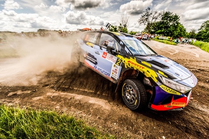 Plena sintonía entre Nil Solans y el Hyundai i20 N Rally2 en Polonia