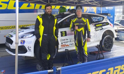 Podium para Jonathan Rodríguez en el Rallye La Mencia 