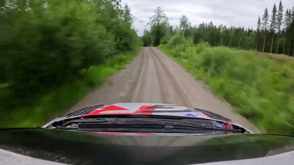 Primer test de Oliver Solberg con el Toyota GR Yaris Rally1