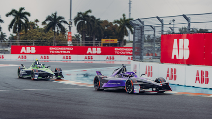 Primera pole para Nico Müller y doble podio para Porsche en el e-Prix de Miami