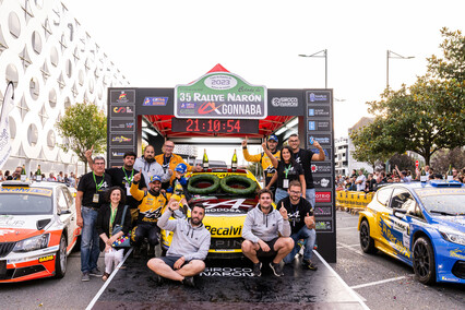 Primera victoria absoluta para el Alpine Recalvi Rally Team, más líder de la CERA - Recalvi