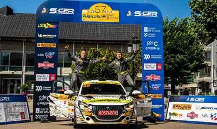 Primera victoria en la Peugeot Rally Cup Ibérica para Unai de la Dehesa, más líder del Desafío Peugeot 