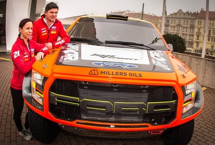 Prokop desvela los colores que lucirá su Ford F-150 Raptor en el Dakar