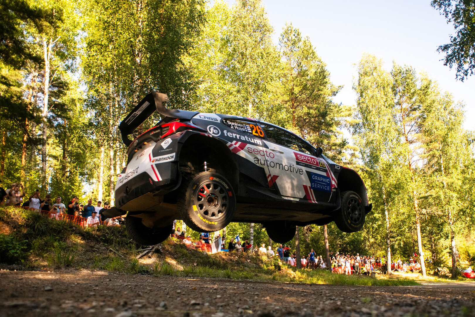 Suninen alcanza el liderato de WRC2 en busca de la revancha frente a Virves, ahora en Finlandia