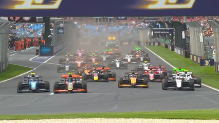 Ramos gana la Sprint Race de Fórmula 3 en Albert Park con accidente de Sagrera y Del Pino al final