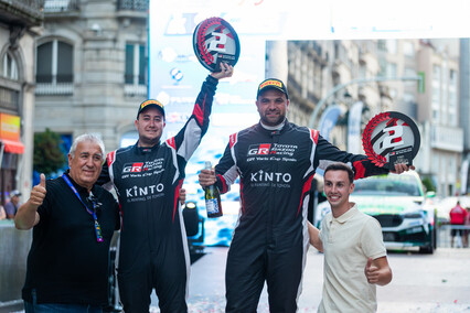 Remuiñán-Cerqueiras, líderes de la GR Yaris Cup Spain