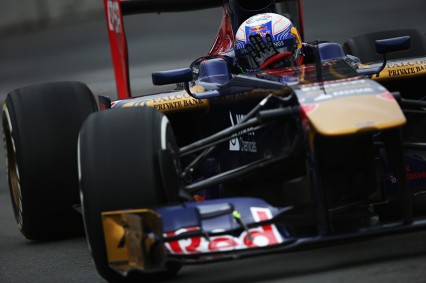 Ricciardo y la lluvia, protagonistas