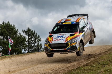 Roberto Blach Jr. sube al podio en Cerdeña
