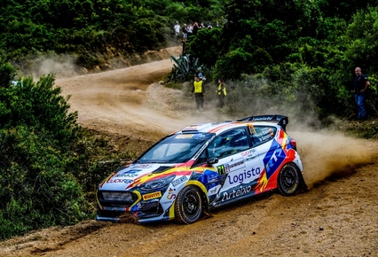 Roberto Blach se juega el podio del JWRC en el Acrópolis 