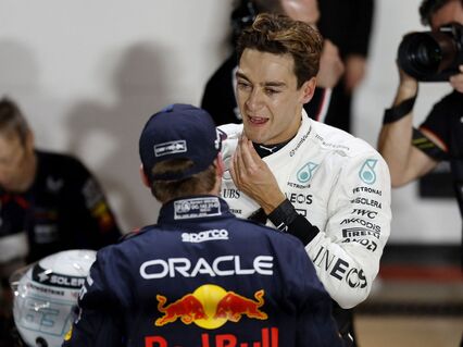Russell y Verstappen: una rivalidad que sigue latente en 2025