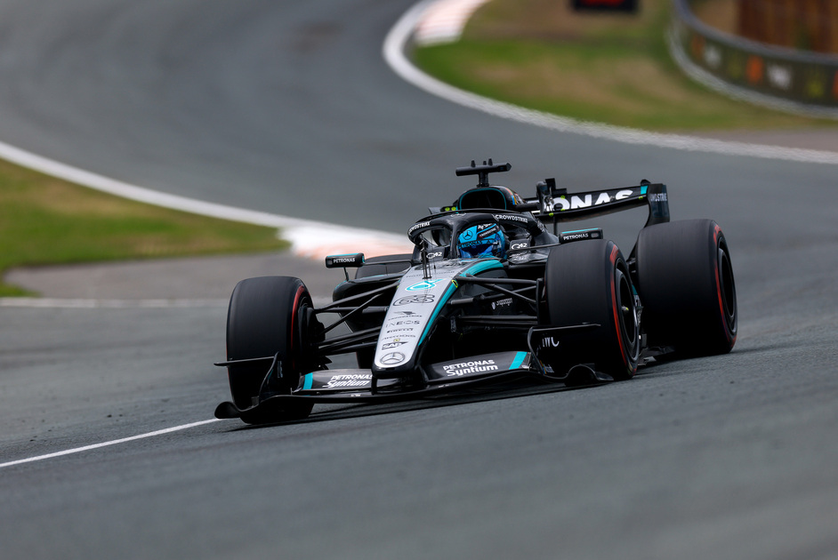George Russell se lleva la victoria en la Sprint de Zandvoort