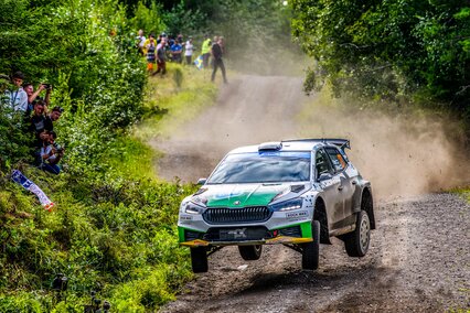 Sami Pajari se doctora en el Rally de Finlandia