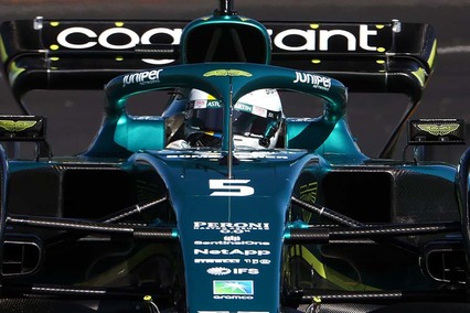 Sebastian Vettel, sin fortuna en su primer Gran Premio de 2022