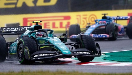 Sebastian Vettel suma una gran cantidad de puntos gracias a la estrategia en la carrera de Japón