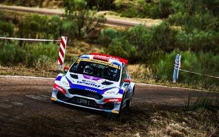 Segundo podio en la Copa de España de Rallyes de Asfalto para Enrique Cruz