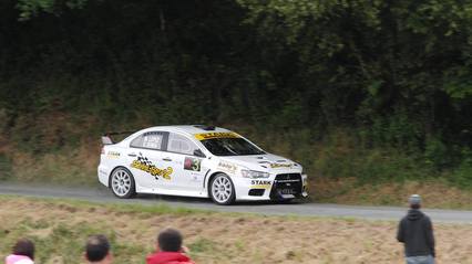 Senra hace historia en el Rallye Botafumeiro