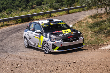 Sergi Pérez a la caza de Calle Carlberg en el Rally di Roma Capitale