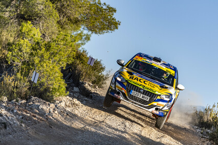 Sergi Pérez, más lider de la Beca Junior RTS y campeón de la Peugeot Rally Cup Ibérica 
